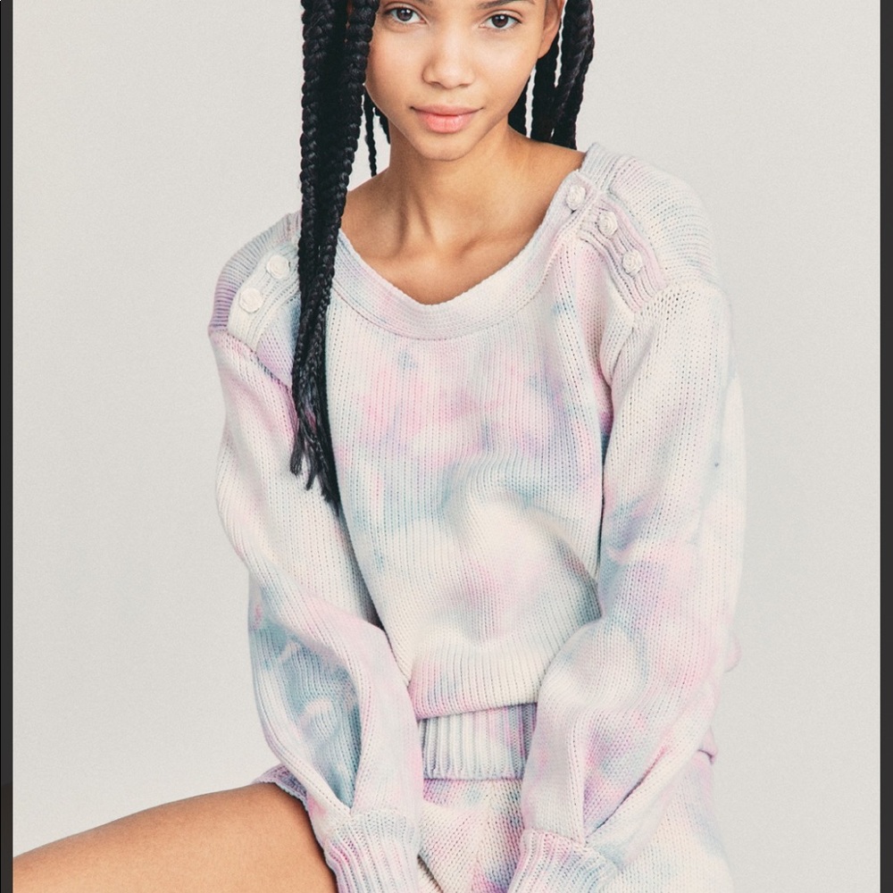 LOVESHACKFANCY Cotton Candy Sweater